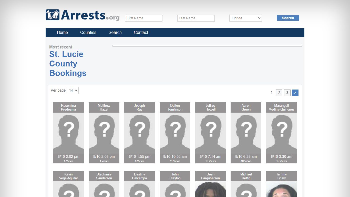 St. Lucie County Arrests and Inmate Search